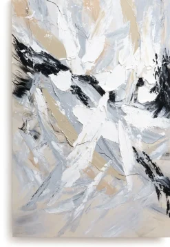 Abstract Power schilderij (120x180cm) in de kleur Multi Color