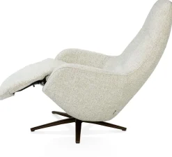 Arco, relax-fauteuil - 1 motor - verstelbare hoofdsteun - stof Luton - Groen