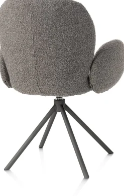 Armstoel Jaxon (draaibaar) in de kleur Lever - XOOON