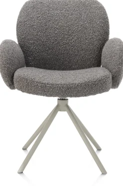 Armstoel Jaxon (draaibaar) in de kleur Lever - XOOON