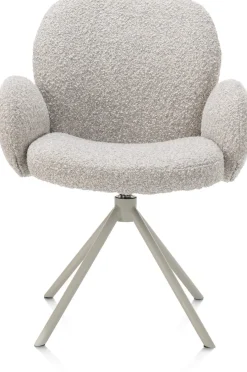 Armstoel Jaxon (draaibaar) in de kleur Kiezel - XOOON