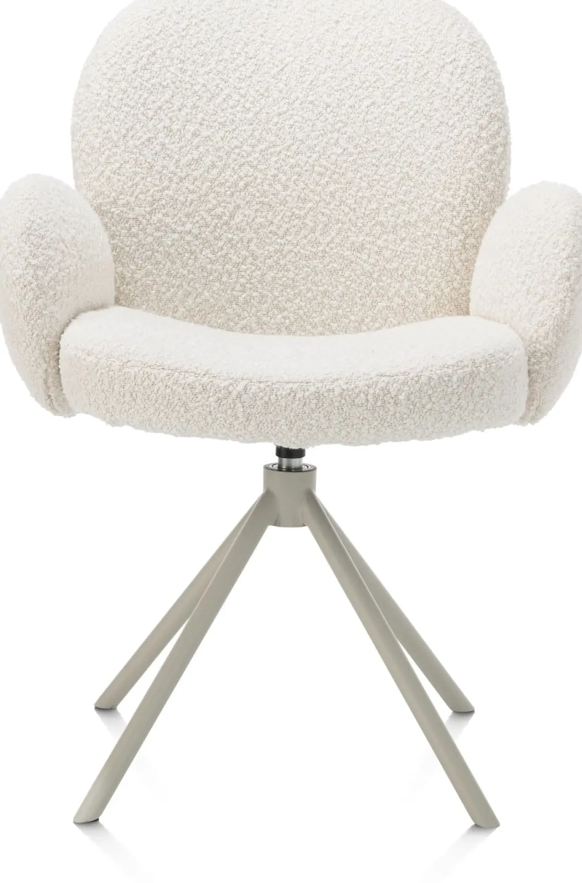 Armstoel Jaxon (draaibaar) in de kleur Ivoor - XOOON