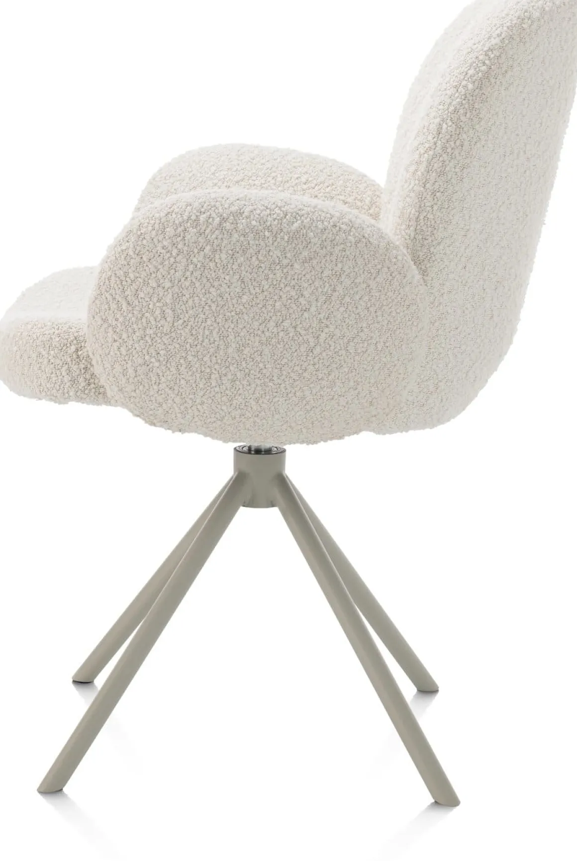 Armstoel Jaxon (draaibaar) in de kleur Ivoor - XOOON