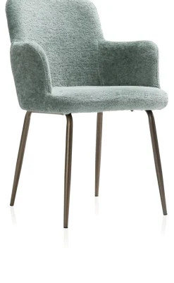 Armstoel Olle in de kleur Groen - COCOmaison