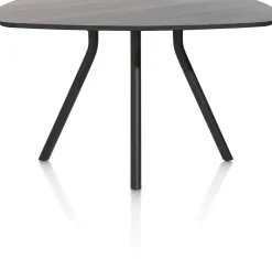 ARVADA bartafel 160 x 100 cm - ovaal - marmerlook