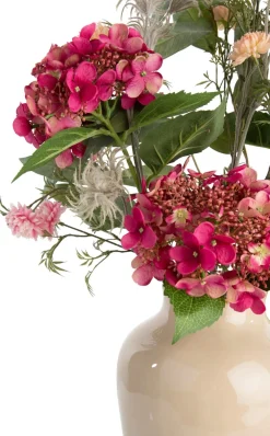 Ball Mum Spray H93cm in de kleur Roze - COCOmaison