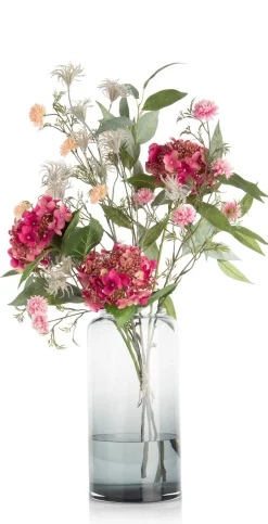 Ball Mum Spray H93cm in de kleur Oranje - COCOmaison