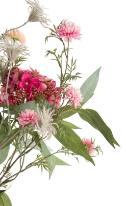 Ball Mum Spray H93cm in de kleur Oranje - COCOmaison