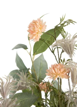 Ball Mum Spray H93cm in de kleur Oranje - COCOmaison