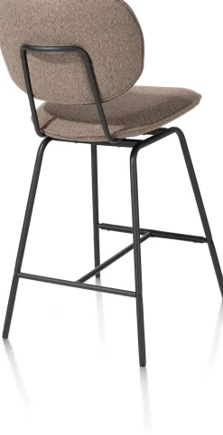 barstoel - zwart frame (ROB) - draaibaar - XOOON