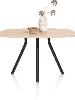 bartafel - ovaal met centrale poot (160x100cm) - XOOON