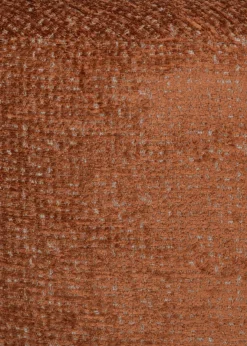 BeautiQ - Chic poef - rond 80 cm in de kleur Koper - COCOmaison