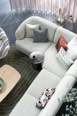 BeautiQ - Class kussen 45x45cm in de kleur Crème - COCOmaison