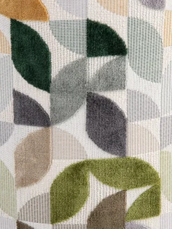 BeautiQ - Elite poef - rond 42 cm in de kleur Olijf