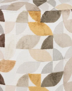 BeautiQ - Elite poef - rond 42 cm in de kleur Crème