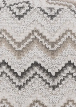 BeautiQ - Lush poef - rond 42 cm in de kleur Antraciet