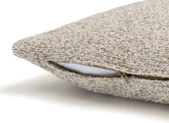 BeautiQ - Upper kussen 45x45cm in de kleur Crème - COCOmaison