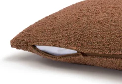 BeautiQ - Upper kussen 45x45cm in de kleur Koper - COCOmaison