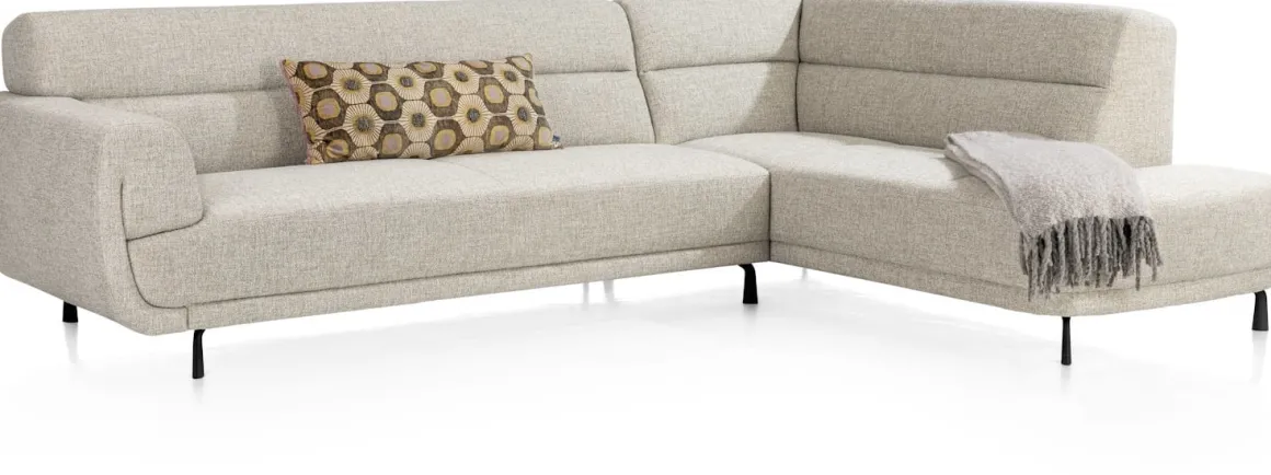 Belem, 2,5 zits arm links high - ottomane rechts high