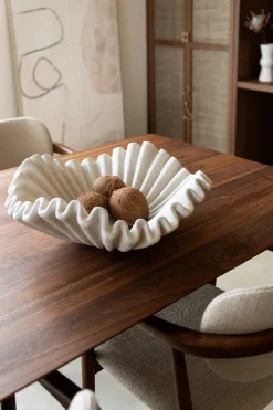 Bella schaal D51cm in de kleur Crème - COCOmaison