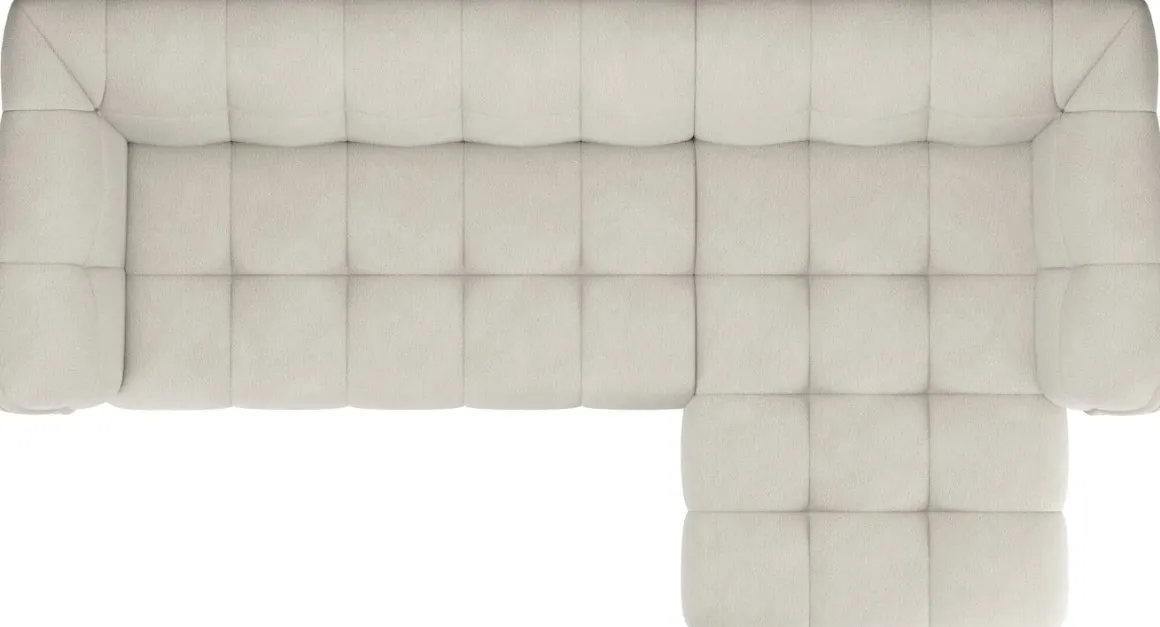 Bellagio, 2,5 zits arm links - longchair rechts