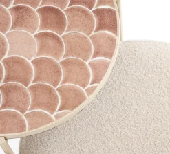 Bento bijzettafel H45cm in de kleur Roze - COCOmaison