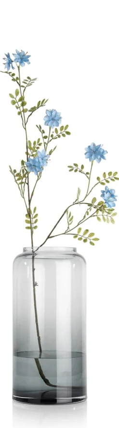 Blossom Spray H91cm kunstbloem in de kleur Blauw - COCOmaison