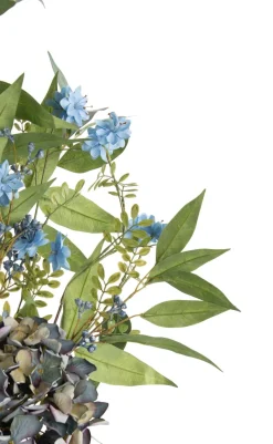 Blossom Spray H91cm kunstbloem in de kleur Blauw - COCOmaison