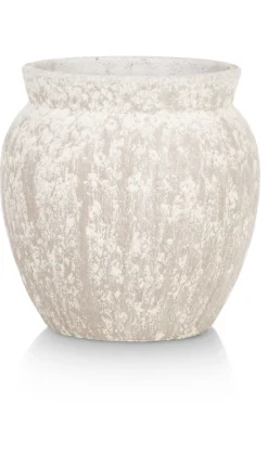 Braga pot H25cm in de kleur Beige - COCOmaison