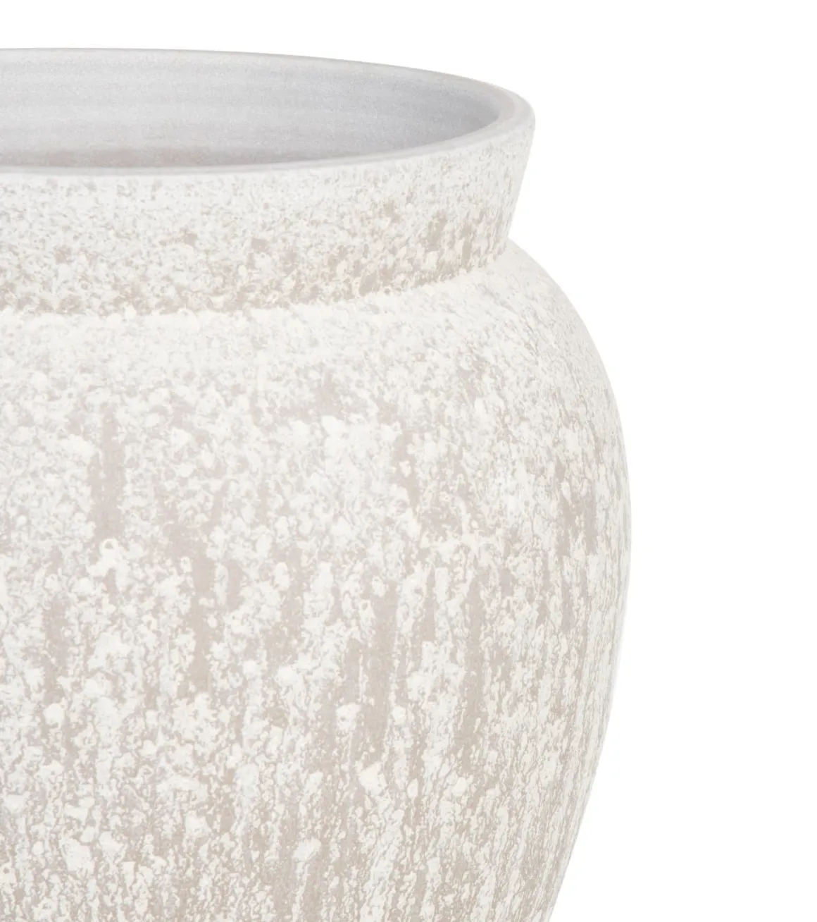 Braga pot H25cm in de kleur Beige - COCOmaison