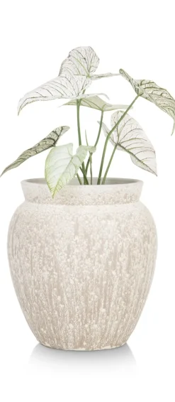 Braga pot H40cm in de kleur Beige - COCOmaison