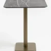 Brest bartafel marble light grey (75x75cm) in kleur Goud