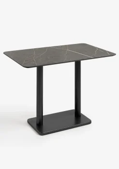 Brest bartafel marble onyx (120x75cm) kleur Zwart