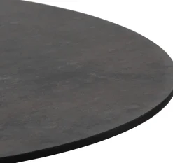 Brest bartafel stone (D80cm) in kleur Zwart van COCOmaison