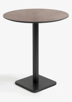 Brest bartafel stone rust (D80cm) in kleur Zwart van COCOmaison