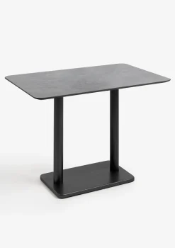 Brest bartafel stone (120x75cm) in kleur Zwart van COCOmaison