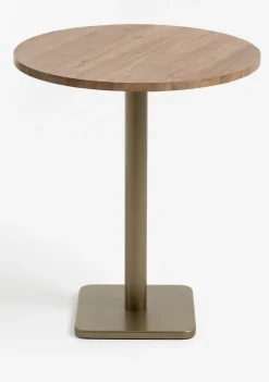 Brest bartafel vintage oak (D80cm) kleur Goud van COCOmaison