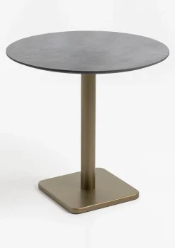 Brest bistrotafel stone (D80cm) in kleur Goud van COCOmaison