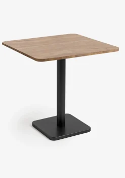 Brest bistrotafel vintage oak (75x75cm) kleur Zwart