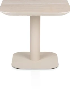 Brianto, salontafel 50 x 50 cm - keramiek blad Travertin