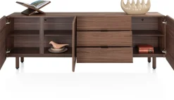 Brianza, dressoir 235 cm - 3-deuren + 3-laden