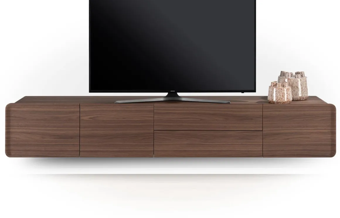 Brianza, lowboard 235 cm - 3-deuren + 2-laden