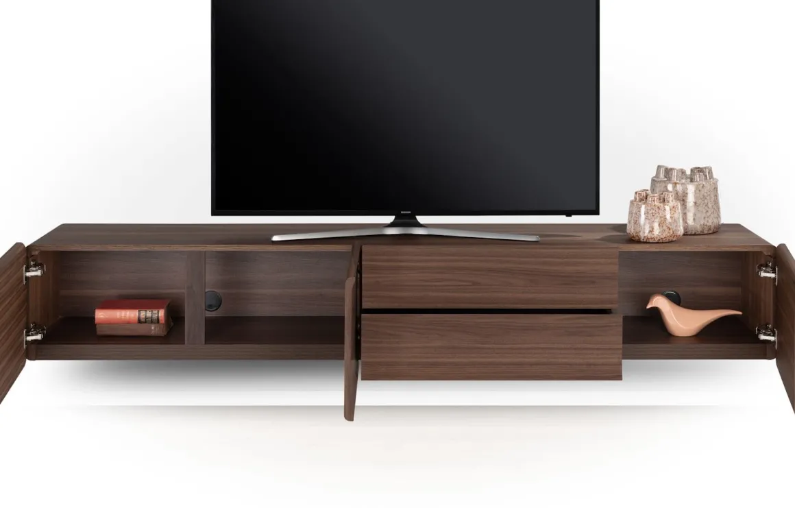 Brianza, lowboard 235 cm - 3-deuren + 2-laden