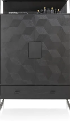 CAPELLA bergkast 115 cm - marmerlook