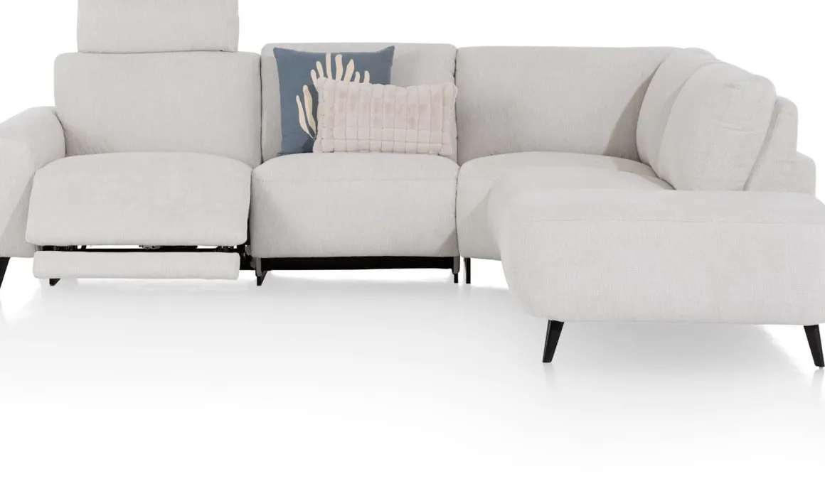 Carini hoofdsteun voor 2.5-zitsbank + ottomane - 60 cm - XOOON