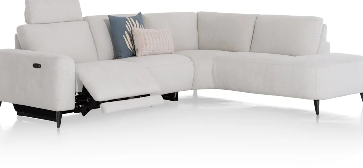 Carini hoofdsteun voor 2.5-zitsbank + ottomane - 60 cm - XOOON