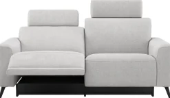 Carini, 2.5-zits - electrisch verstelbaar 2 x 1 motor - incl. 2-hoofdsteunen - bonellvering