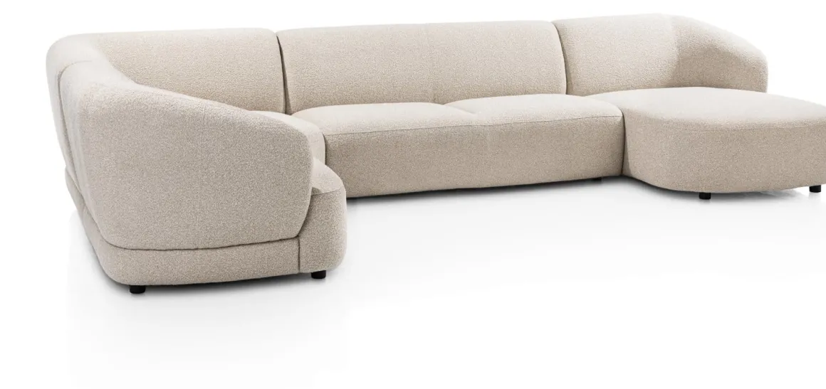 Cervo, longchair gebogen - rechts