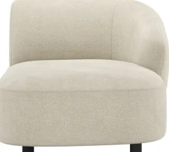 Cervo, longchair gebogen - rechts