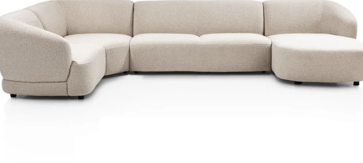 Cervo, longchair gebogen - rechts